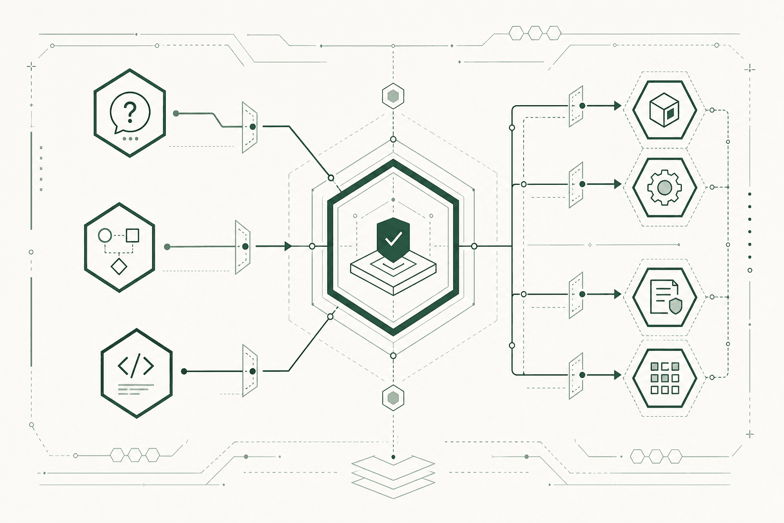 Schéma conceptuel Workbench — sans interface produit