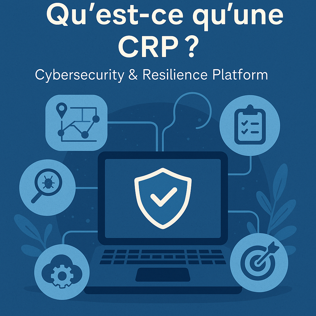 Architecture d'une CRP (Cybersecurity & Resilience Platform) - Les 6 piliers intégrés pour une cybersécurité unifiée